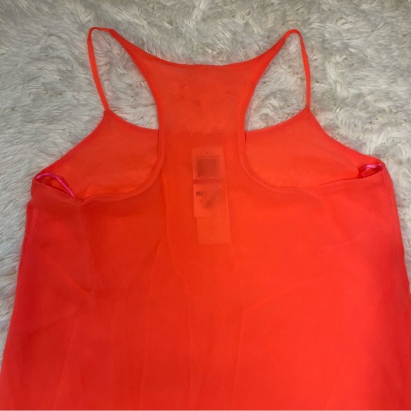 Pink Rose Neon Pink Flowy Layered Tank Top - Picture 5 of 10